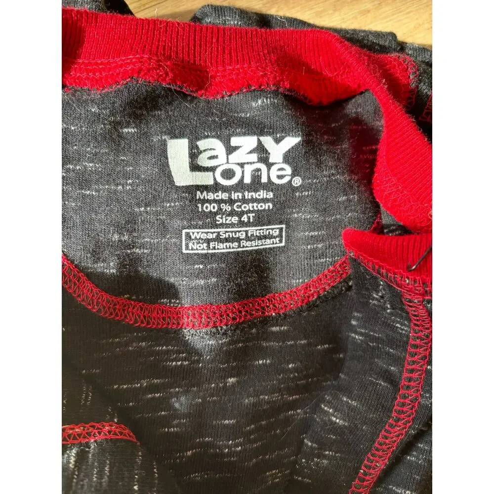 NWT Lazy One Flapjacks Long Johns With a Trap Door 4T